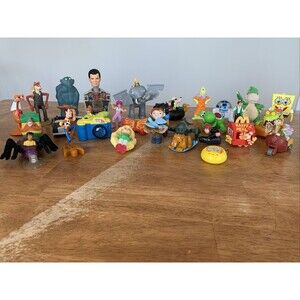 Large Lot Mcdonalds Burger King Wendy's Fast Food Happy Meal Toys Vintage 80’s +